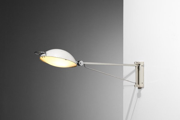 Hospital Bracket Lighting Fixture in Metal from Stilnovo, 1950s-YU-1075714