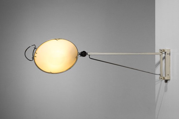 Hospital Bracket Lighting Fixture in Metal from Stilnovo, 1950s-YU-1075714