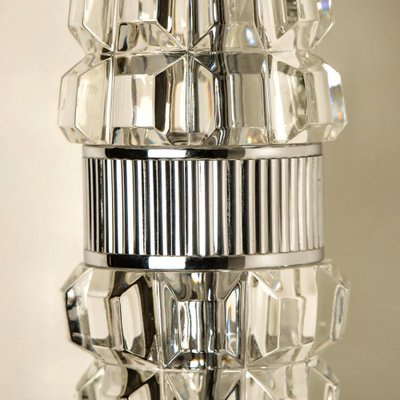 Hourglass-Shaped Chrome Wall Light, France, 1970s-VDW-1342569