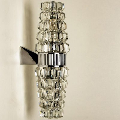 Hourglass-Shaped Chrome Wall Light, France, 1970s-VDW-1342569