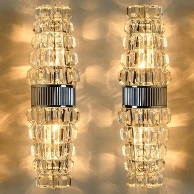 Hourglass-Shaped Chrome Wall Light, France, 1970s-VDW-1342569