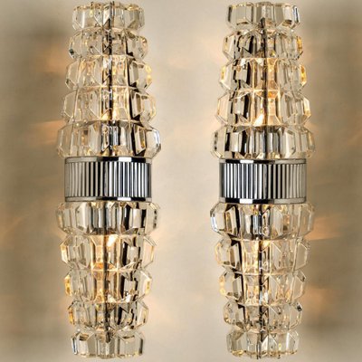 Hourglass-Shaped Chrome Wall Light, France, 1970s-VDW-1342569