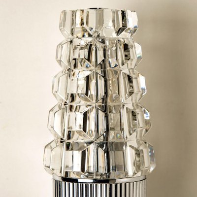 Hourglass-Shaped Chrome Wall Light, France, 1970s-VDW-1342569