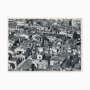 Houses From Above, Italy, 1950s, Black & White Photograph-DYV-1236153