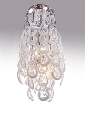 Huge Chandelier by Angelo Mangiarotti for Vistosi, Italy, 1960-DEK-1144757