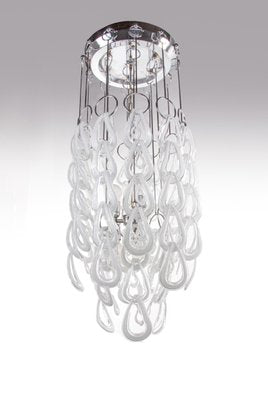 Huge Chandelier by Angelo Mangiarotti for Vistosi, Italy, 1960-DEK-1144757