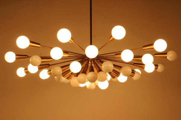 Huge Mid-Century Sputnik Chandelier, 1960s-TZ-1175504