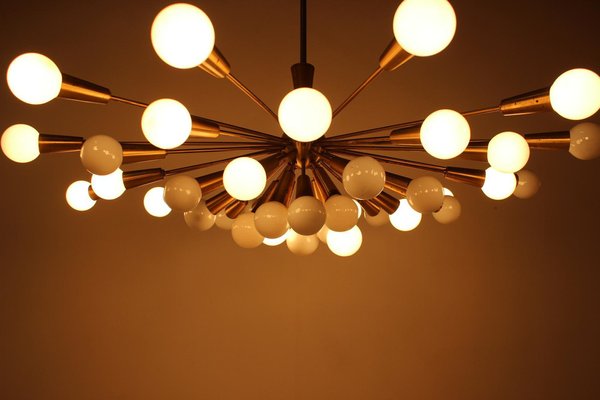 Huge Mid-Century Sputnik Chandelier, 1960s-TZ-1175504