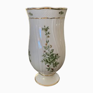 Hungarian Holhaza Porcelain Vase, 1980s-OXJ-1733973