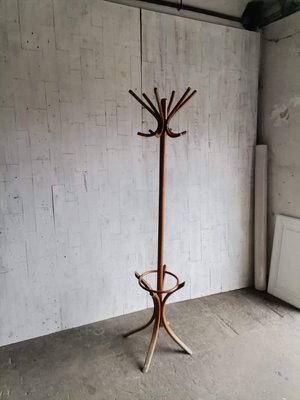 Hungarian Standing Coat Rack from Thonet, 1930s-OXJ-773639