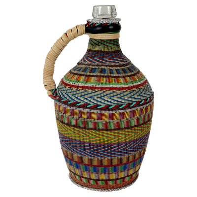 Hungarian Woven Wire Bottle, 1960-BAF-948271