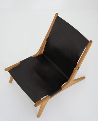 Hunting Chair 204 attributed to Uno & Östen Kristiansson for Luxus, Sweden, 1950s-FM-1702332