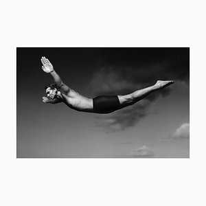 Ian Sanderson, Diver, Black and White Photographic Fine Art Print, 2002-OBQ-1438103