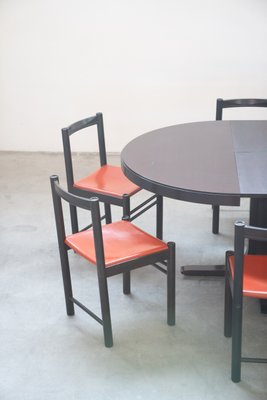 Ibisco Dining Table and Chairs, 1980s, Set of 7-KNM-1794118