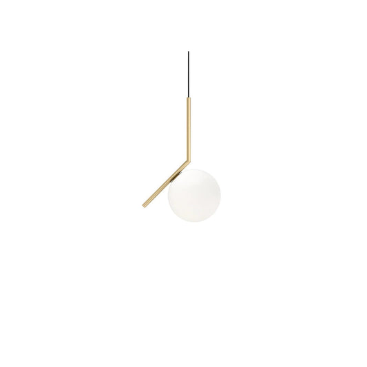 IC S1 Pendant Lamp by Flos #Black / Hardwired