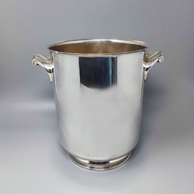 Ice Bucket in Silver-Plating from Christofle, France, 1950s-QGR-1738643