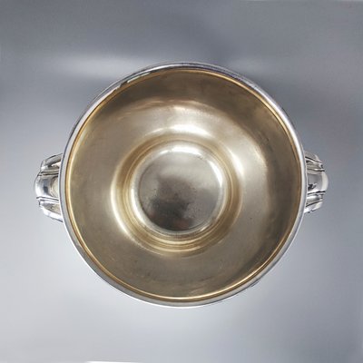 Ice Bucket in Silver-Plating from Christofle, France, 1950s-QGR-1738643