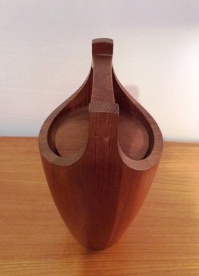 Ice Bucket in Teak by Jens Quistgaard for Danish Design, 1960s-MCB-1497826