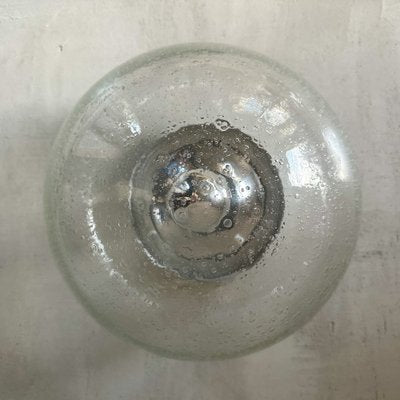 Ice Glass Bubble Wall Light from Hillebrand Leuchten, 1970s-ITU-1822473