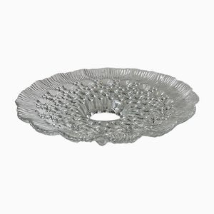 Ice Glass Cake Stand by Pertti Santalahti for Kumela, Finland, 1970s-LCR-1780326