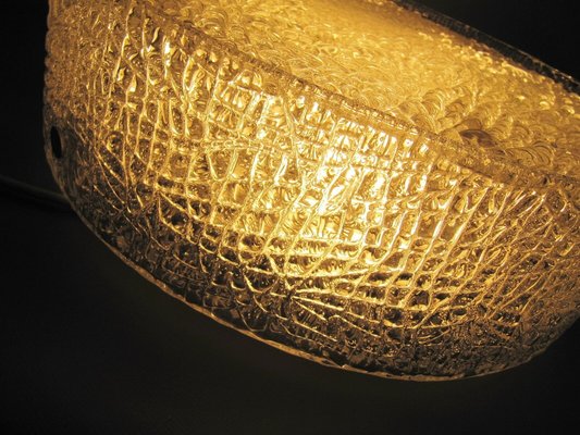 Ice Glass Ceiling Lamp from Kaiser Leuchten, 1960s-RCH-1340884