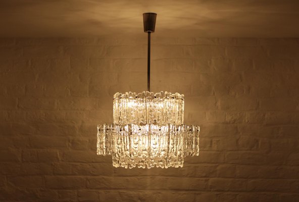 Ice Glass Chandelier by J. T. Kalmar-OWS-1092808