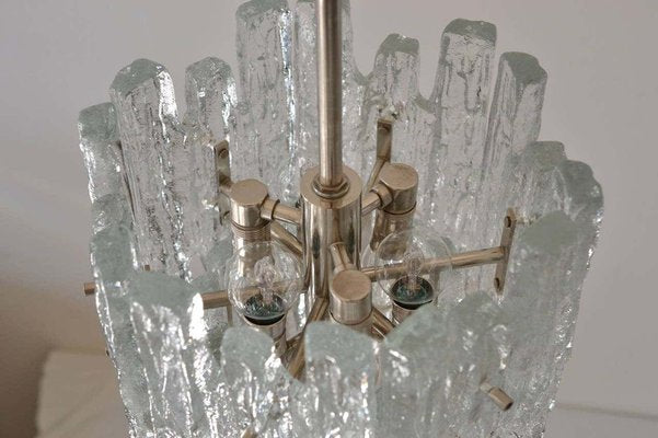 Ice Glass Chandelier by J. T. Kalmar for Kalmar-SPD-978505