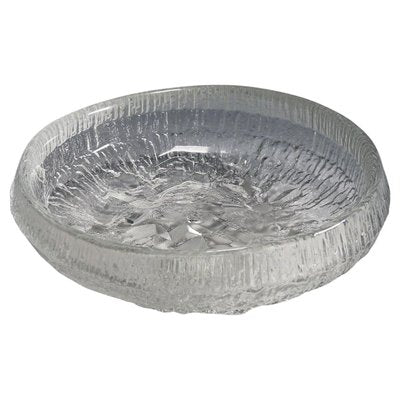 Ice Glass Lunar Bowl by Tapio Wirkkala for Iittala, 1972-KJP-1149482