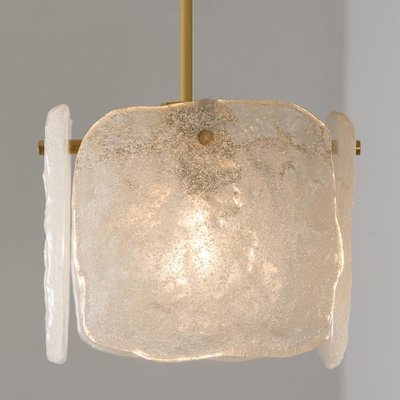 Ice Glass Pendant Lamps by J.T. Kalmar, 1960s-VDW-717060