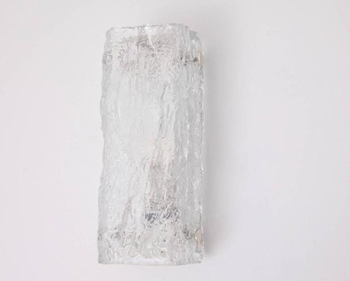 Ice Glass Sconce of Wall Light from Kaiser Leuchten, 1960s-VLZ-632066