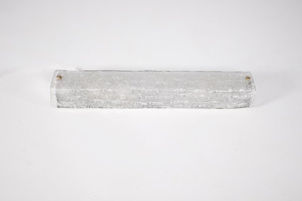 Ice Glass Vanity Wall Light, 1960s-OWS-1416195