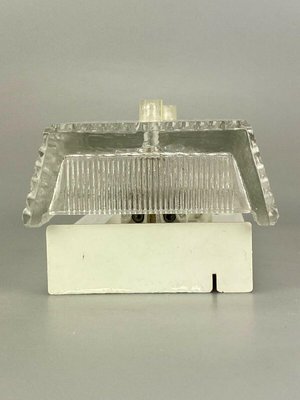 Ice Glass Wall Lamp, 1960s-EJL-1062979