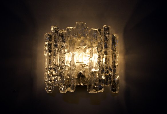 Ice Glass Wall Lights, Set of 2-OWS-1225936