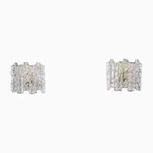 Ice Glass Wall Lights, Set of 2-OWS-1225936