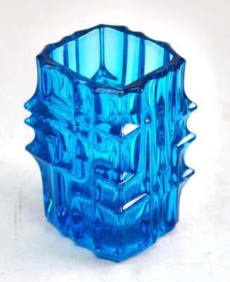 Ice Melting Vase 617 attributed to Vladislaw Urban for Rosice Glass Tsjechoslowakia, 1968-MJY-1422555