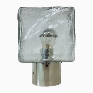 Iced Glass Ceiling Lamp by J.T. Kalmar, 1970s-BGP-2020850