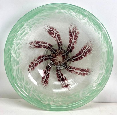 Ikora Art Glass Bowl attributed to Karl Wiedmann for WMF, Germany, 1930s-MJY-1395410