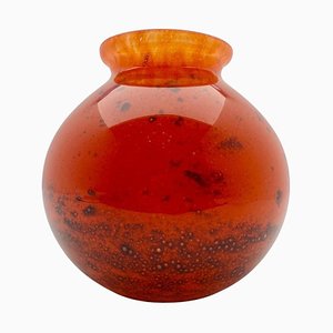 Ikora Art Glass Vase attributed to Karl Wiedmann for WMF, Germany, 1930s-MJY-1791311