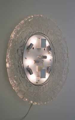 Illuminated Acrylic Glass Mirror, 1970s-KQB-735092