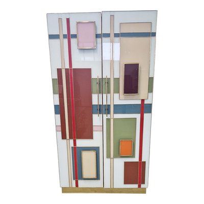 Illuminated and Mirrored Pantry Wardrobe, 1980s-BEW-1766140