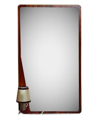 Illuminated Danish Mirror, 1960s-KDW-1743599