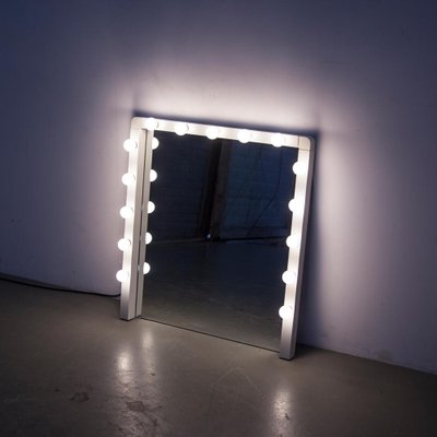 Illuminated Dressing Room Mirror in White-JC-950213