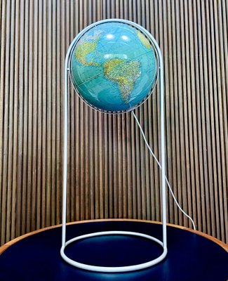 Illuminated Duplex Floor Globe by Columbus Paul Oestergaard, Germany, 1980s-JP-1723071