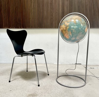 Illuminated Duplex Floor Globe by Columbus Paul Oestergaard, Germany, 1980s-JP-1723071