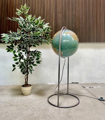 Illuminated Duplex Floor Globe by Columbus Paul Oestergaard, Germany, 1980s-JP-1723071