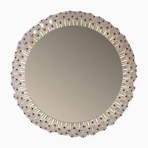 Illuminated Glass Flower Mirror by Emil Stejnar for Rupert Nikoll-NYF-2018899