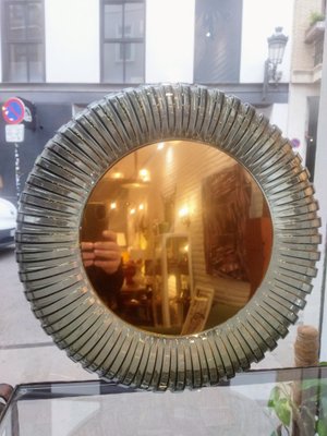 Illuminated Glass Mirror, 1970s-QY-1795576