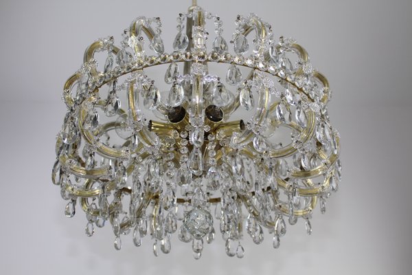 Imperial Chandelier in Crown Shape, 1950s-ZWH-1195905