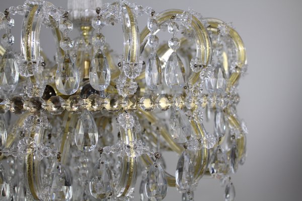 Imperial Chandelier in Crown Shape, 1950s-ZWH-1195905