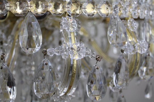 Imperial Chandelier in Crown Shape, 1950s-ZWH-1195905